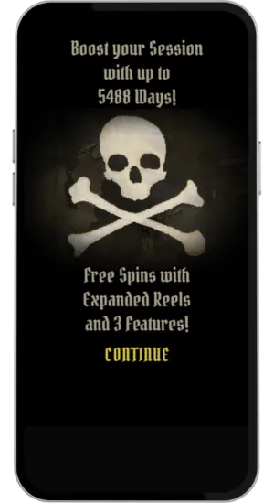 Free Spins and Ways Intro Screen