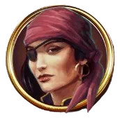 Pirate Woman Symbol