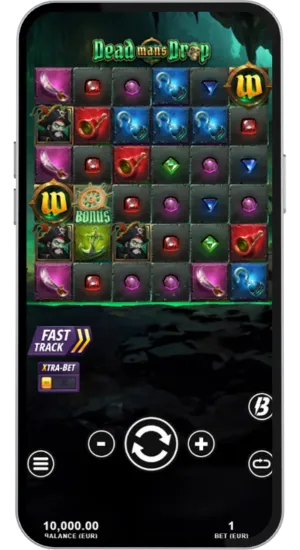 Base game grid with bonus symbol
