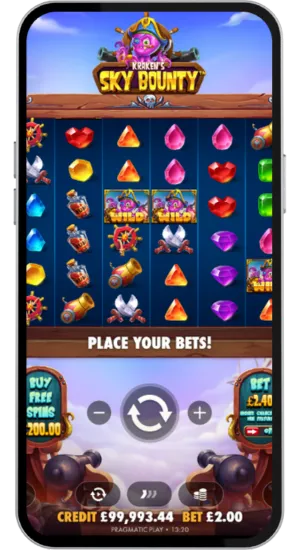 Bet Adjustment Screen