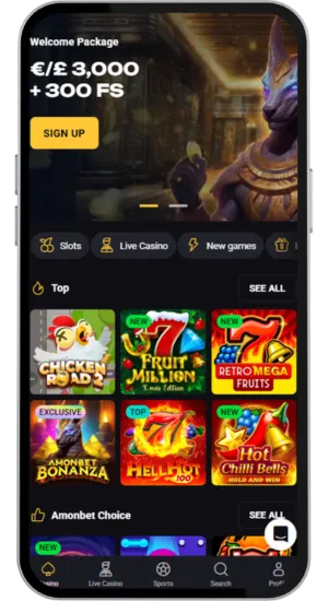 Homepage of a licensed UK casino with ELK Studios games