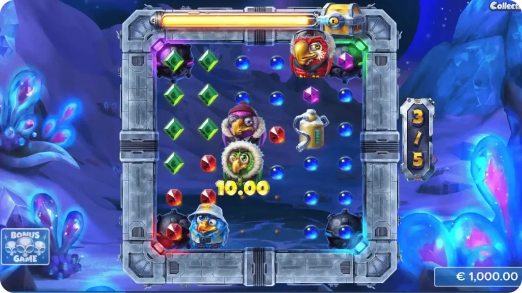 Collect mechanic in Pirots 4