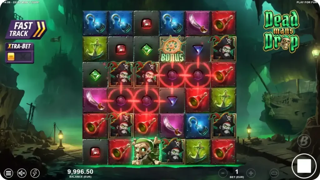Dead Man's Drop Bonus feature screenshot