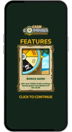 Feature preview bonus wheel screen