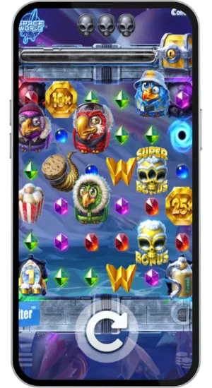 Feature symbols on the game grid