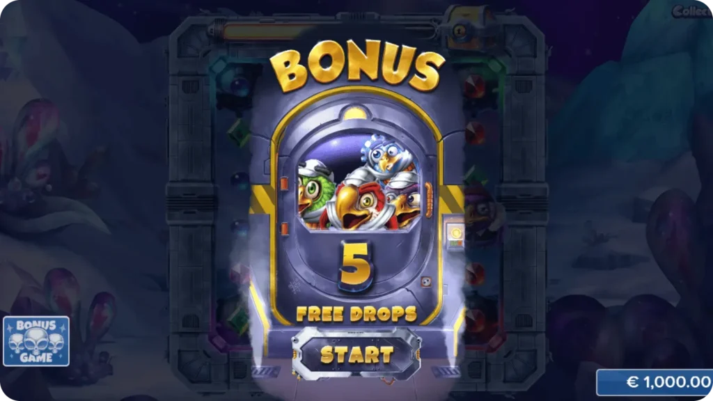 Free Spins round in Pirots 4
