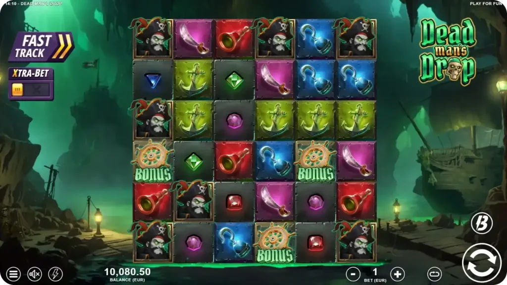 Dead Man's Drop Free Spins feature screenshot