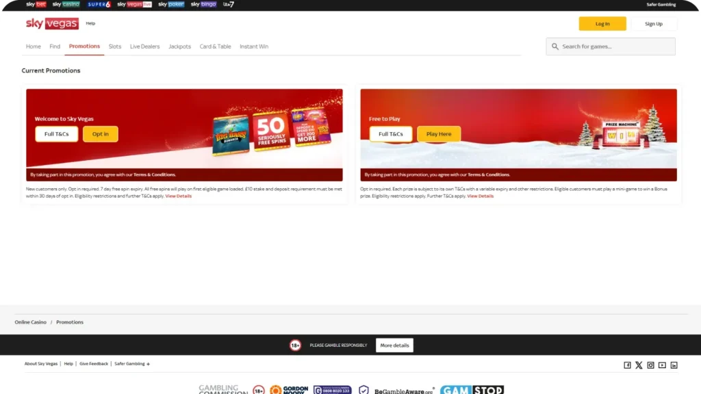 Loyalty Program in Sky Vegas Slots