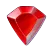 Red Gem Symbol