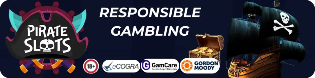 Pirate Slots responsible gaming