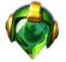 Small Green Crystal