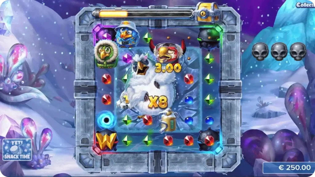Wild Gem feature in Pirots 4